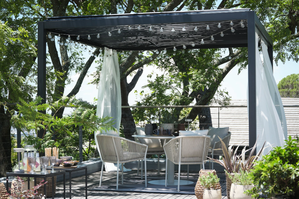 Pergoly a prístrešky: zľava až 30 %