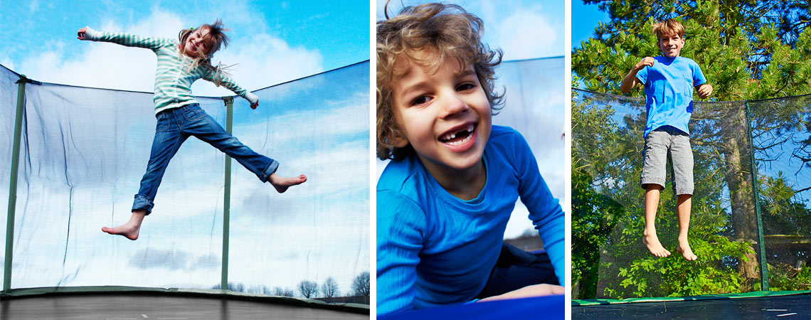 Ako zaistiť bezpečnosť pri skákaní na detskej trampolíne?