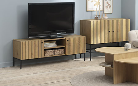 Nájdite ideálny TV stolík do svojej obývačky