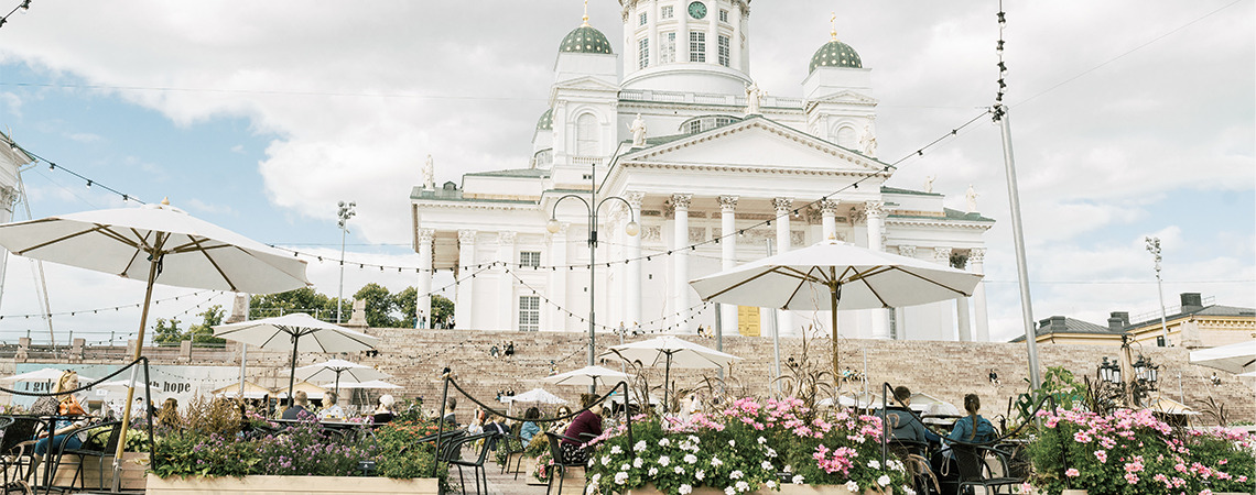 Torikottelei in Helsinki - outdoor area