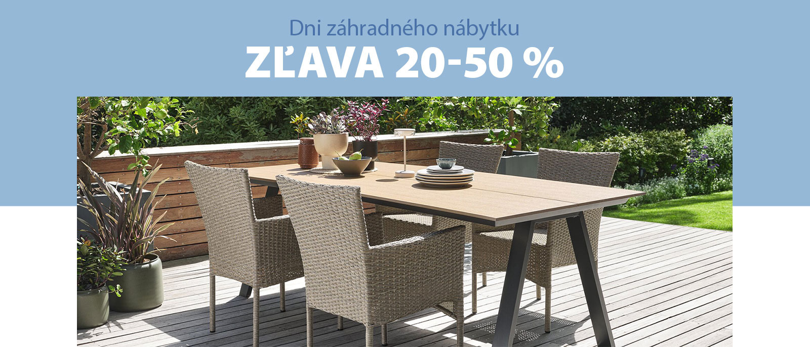 Dni záhradného nábytku
