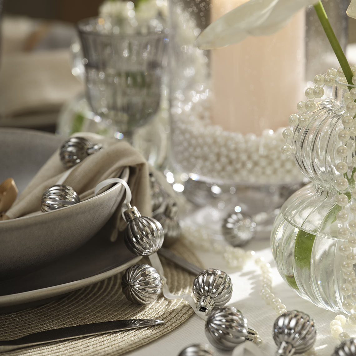 Vianočná dekorácia na stole