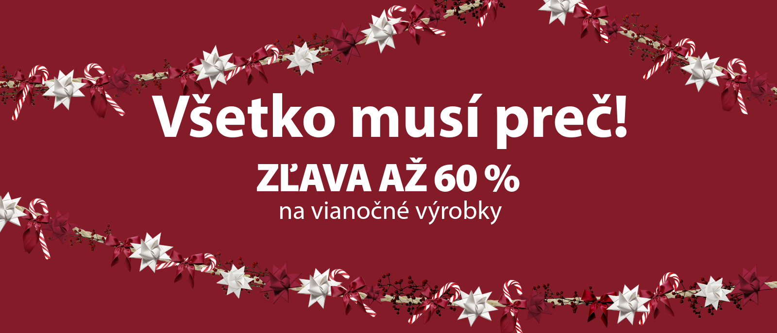 vianočný výpredaj