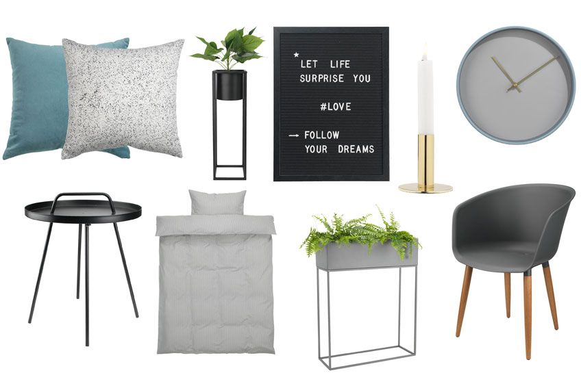 Examples of items reflecting the Simplified Luxury trend